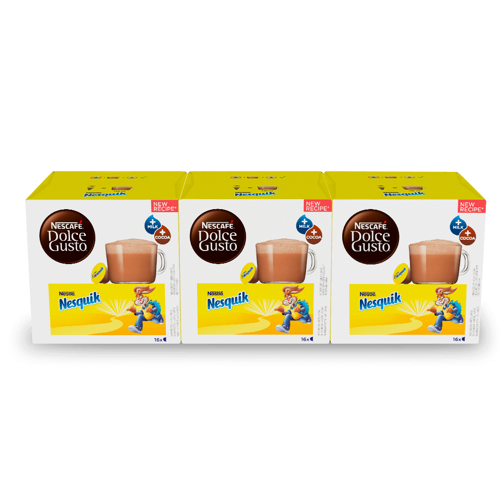 Pack 48 cápsulas Nesquik - NESCAFÉ® Dolce Gusto®