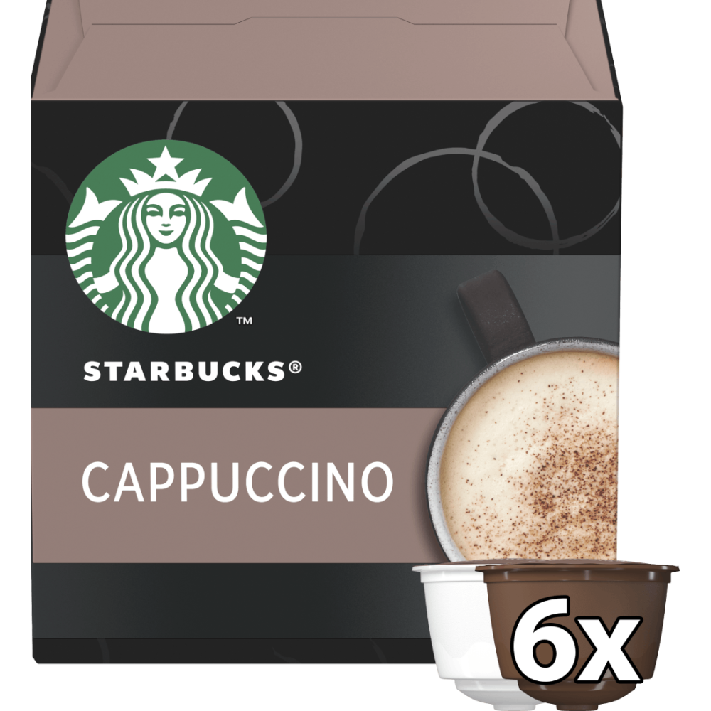 Cápsulas de Café Starbucks® Cappuccino - NESCAFÉ® Dolce Gusto®