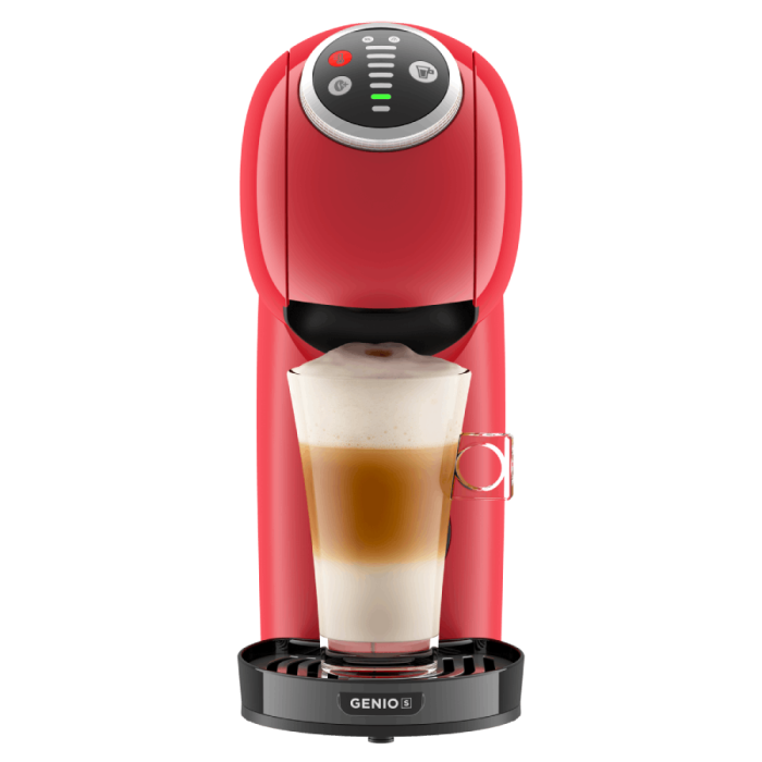 Cefetera  Genio S PLUS KRUPS® Automática Roja NESCAFÉ Dolce Gusto - Frontal
