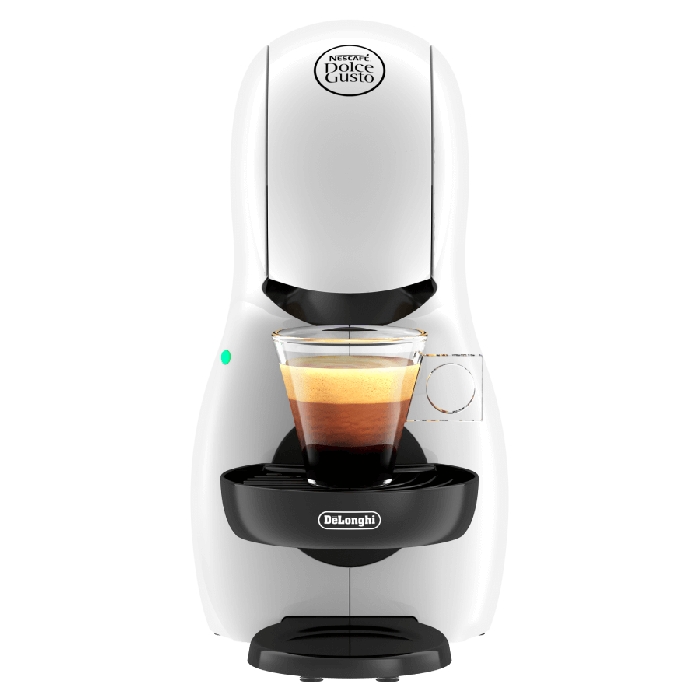 Cefetera Piccolo XS De’longhi® Manual Blanca NESCAFÉ Dolce Gusto - Frontal
