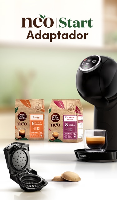 Cafetera Dolce Gusto con adaptador NEO Start