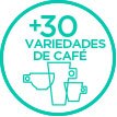 +30 variedades de café