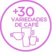 +30 variedades de café