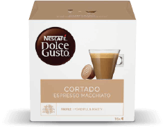 Cápsulas de Café Cortado NESCAFÉ® Dolce Gusto® - Caja