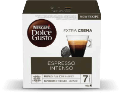 Cápsulas de Café Espresso Intenso NESCAFÉ® Dolce Gusto® - Caja