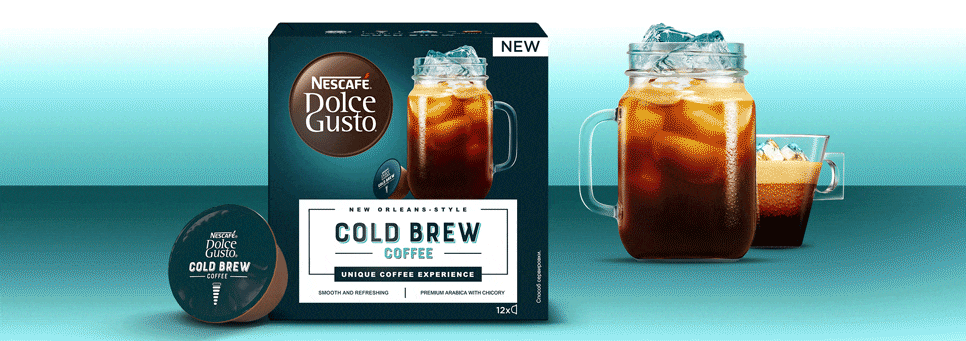 Cápsulas de Café Cold Brew NESCAFÉ® Dolce Gusto® Edición Limitada