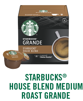 Cápsulas Starbucks® House Blend Medium Roast Grande by NESCAFÉ® Dolce Gusto® - Caja