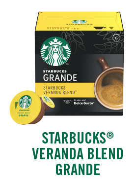 Cápsulas Starbucks® Veranda Blend Grande by NESCAFÉ® Dolce Gusto® - Caja