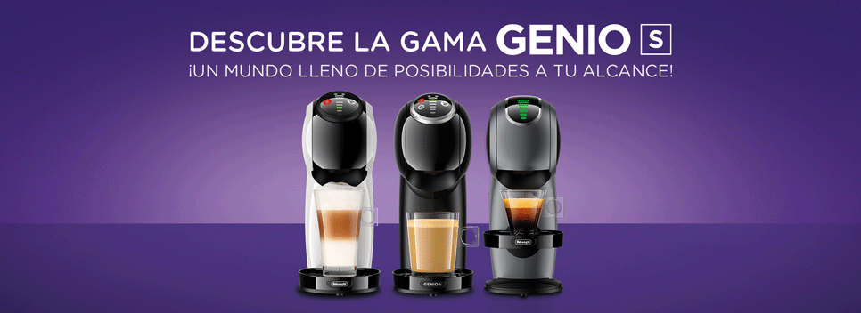 Gama de cafeteras Genio S de NESCAFÉ® Dolce Gusto®