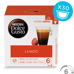 Cápsulas Café Lungo 30 unidades - NESCAFÉ® Dolce Gusto®