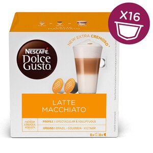 LATTE MACCHIATO VAINILLA 16 CÁPSULAS – Cafe de Colores