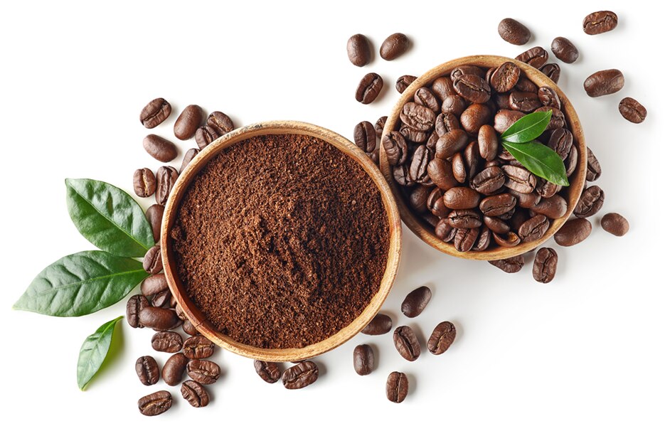 Cantidad de cafeína en granos de café Cantidad de cafeína en granos de café