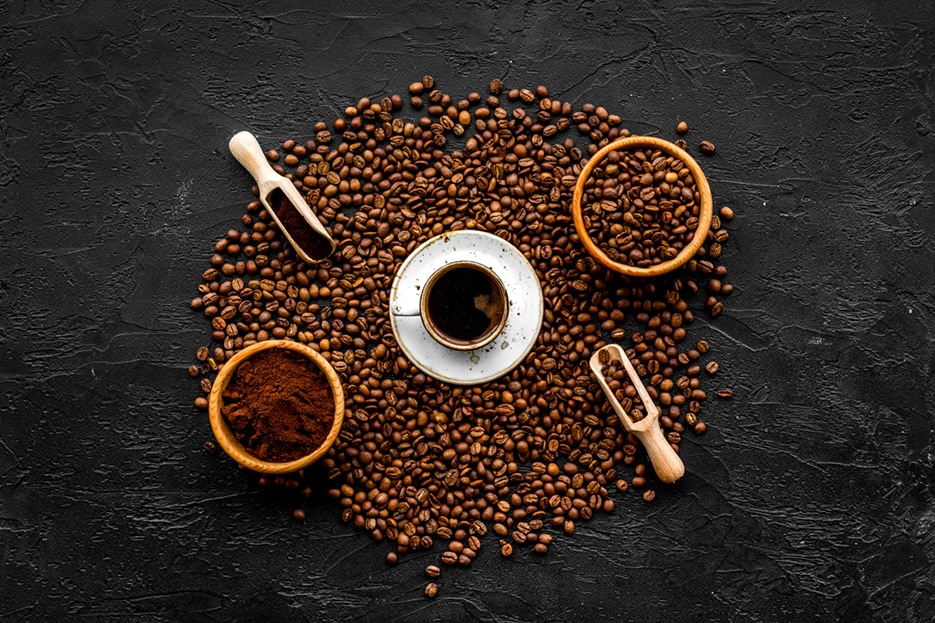 granos de café granos de café