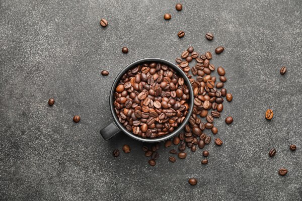 Cafeína en un café Cafeína en un café