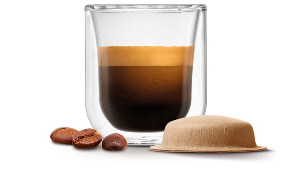 Taza de café con cápsula NEO espresso intenso