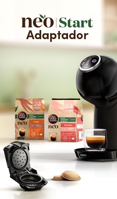 Cafetera Dolce Gusto con adaptador NEO Start