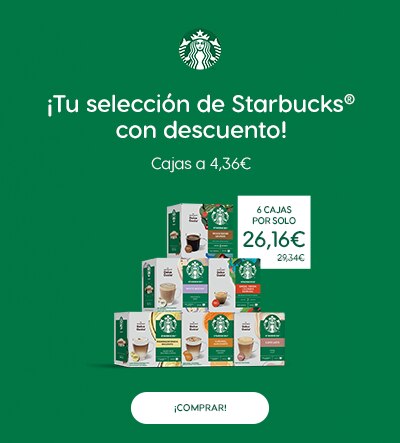 Elige tus 15 cajas de cápsulas favoritas por solo 63€