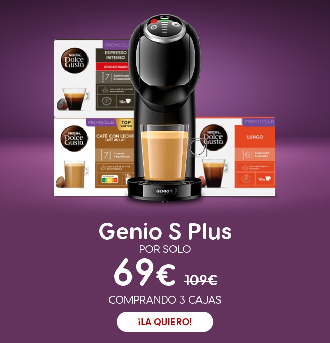 Promoción Genio S Plus y set de cápsulas Promoción Genio S Plus y set de cápsulas