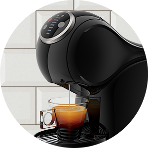 Cafetera Genio S Plus preparando un Espresso
