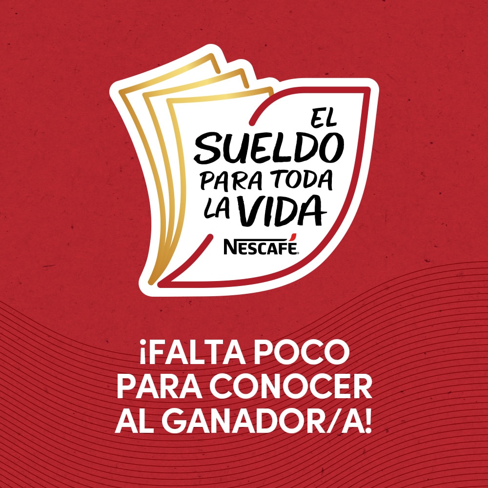 Ganador Sueldo para toda la vida de NESCAFÉ