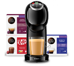 Genio S Plus Krups® y un set de cápsulas Genio S Plus Krups® y un set de cápsulas