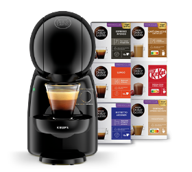 Piccolo XS De’longhi® y set de cápsulas Piccolo XS De’longhi® y set de cápsulas