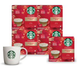 5 cajas STARBUCKS®️ TOFFEE NUT LATTE 5 cajas STARBUCKS®️ TOFFEE NUT LATTE