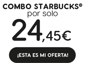 Promoción en combo Starbucks Promoción en combo Starbucks