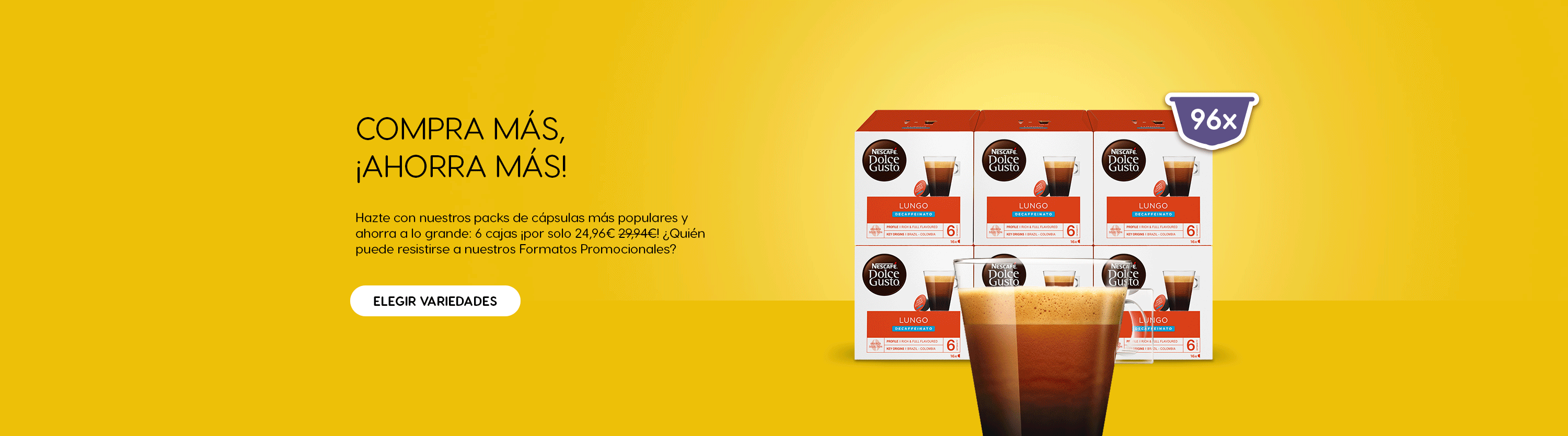 Banner formato ahorro pack de 6 cajas