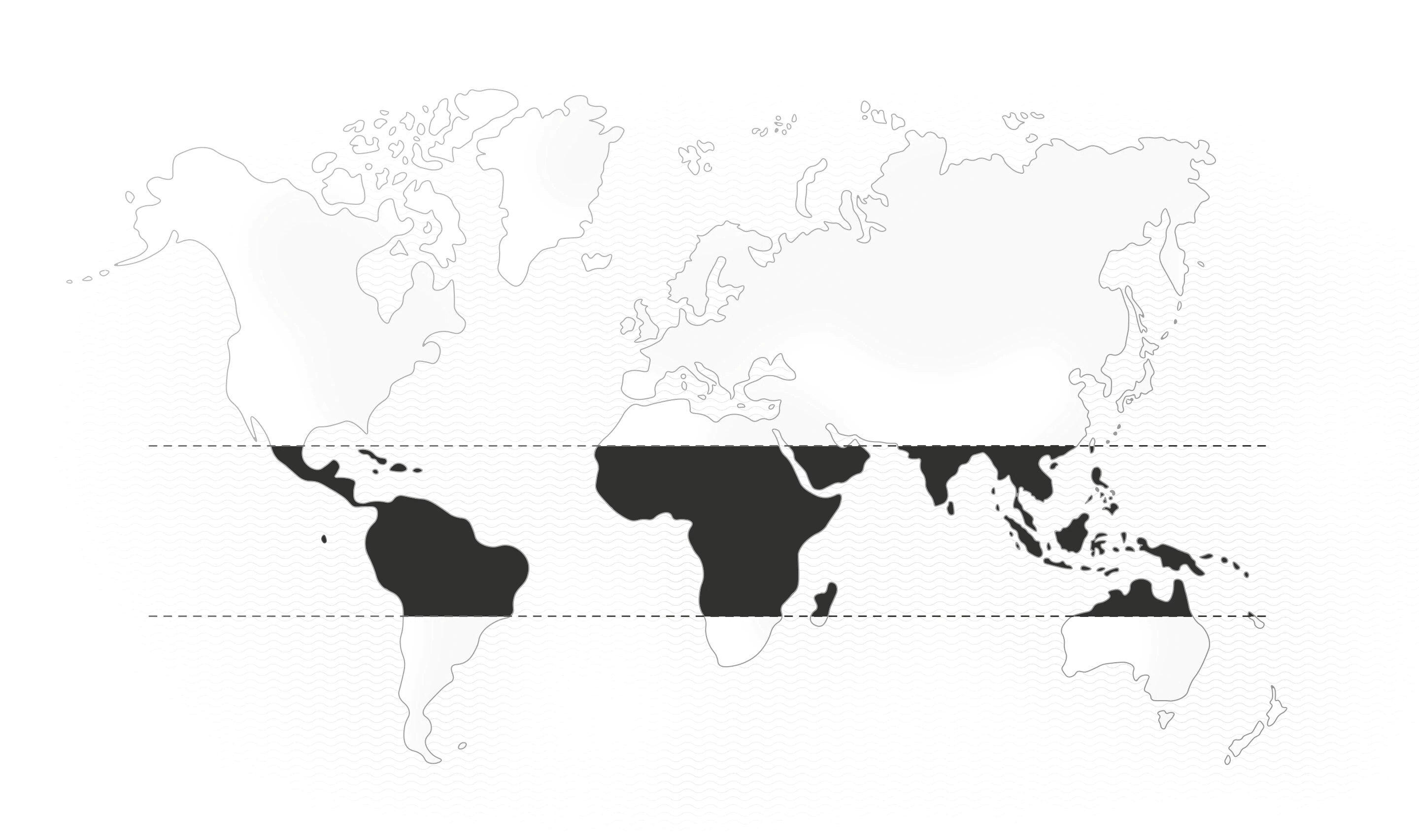 Mapa Perú, Colombia, México y Brazil