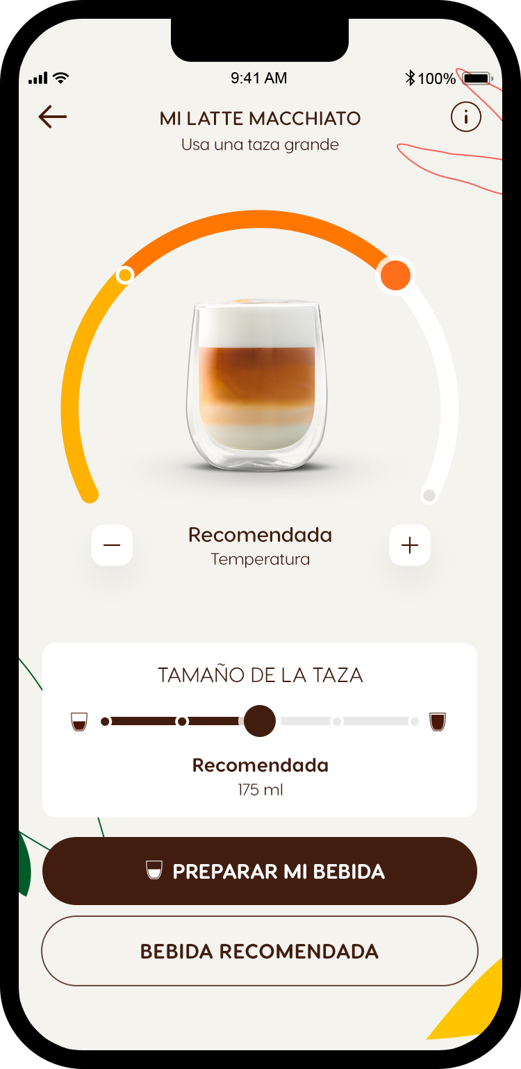 ¡Se ha detectado una cápsula + sobre Latte Macchiato!