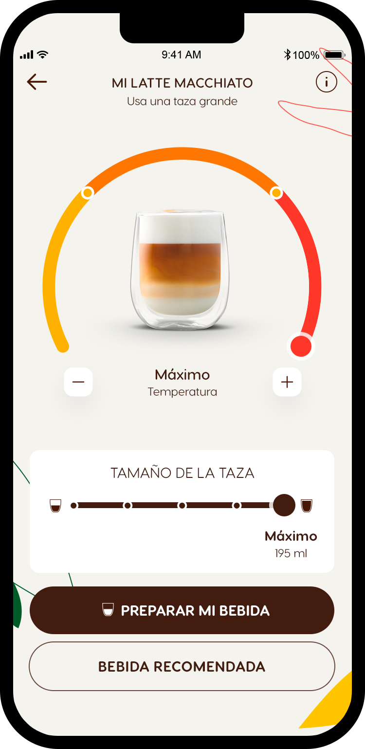 ¡Se ha detectado una cápsula + sobre Latte Macchiato!