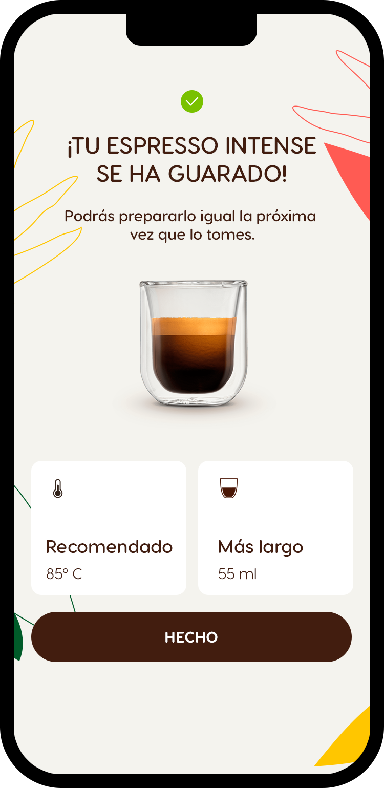 La cafetera NEO, al preparar sus variedades de caf&eacute;, mejora la experiencia Dolce Gusto.