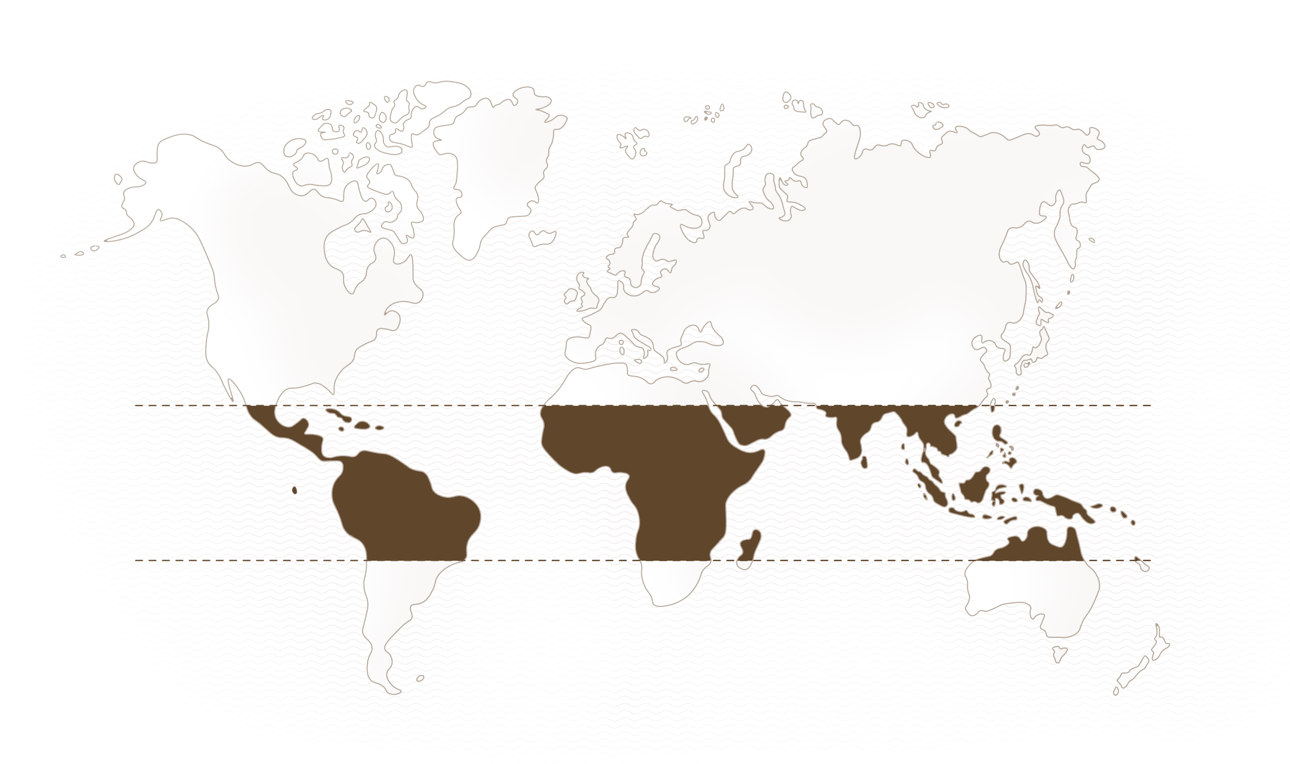Mapa Perú, Colombia, México y Brazil