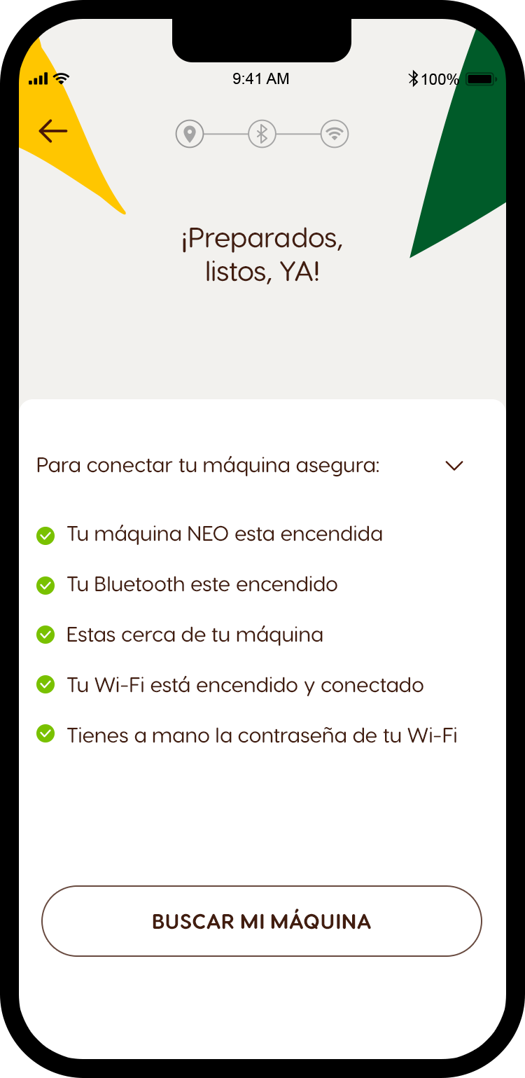 Captura de pantalla de la aplicaci&oacute;n m&oacute;vil.