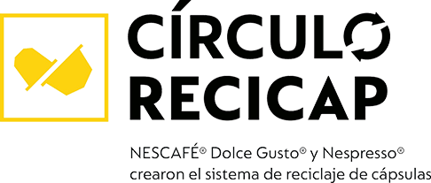 Icono reciclaje de cápsulas NESCAFÉ® Dolce Gusto®