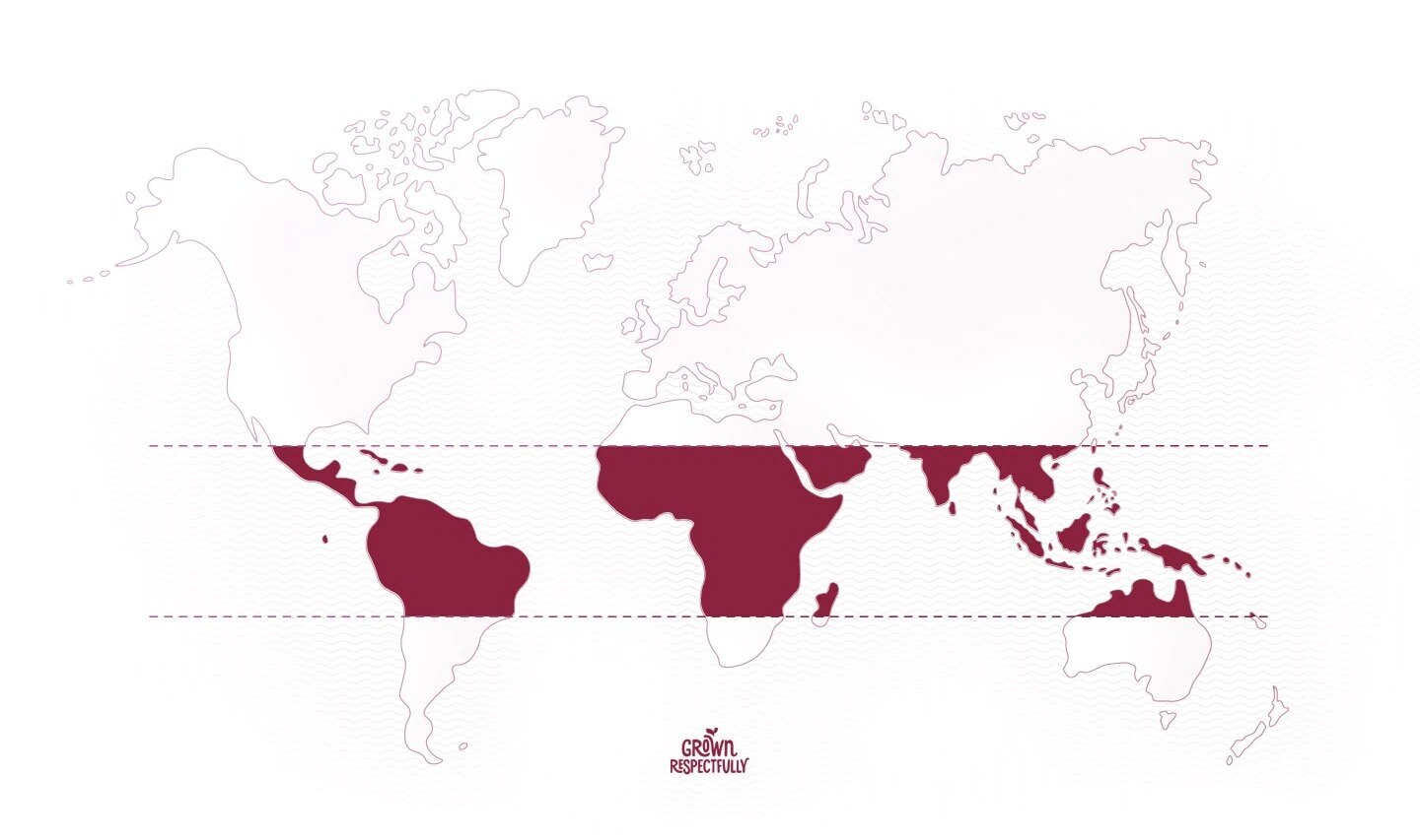 Mapa Perú, Colombia, México y Brazil