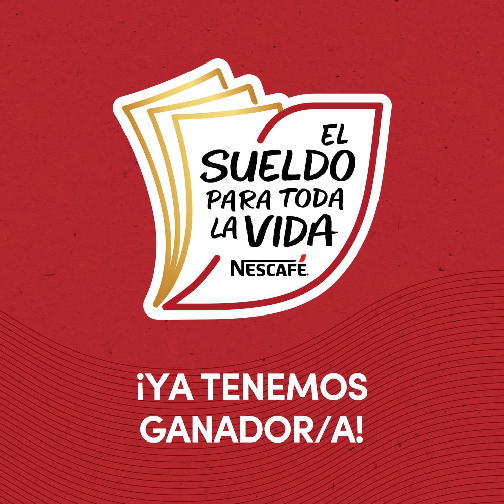 Ganador Sueldo para toda la vida de NESCAFÉ
