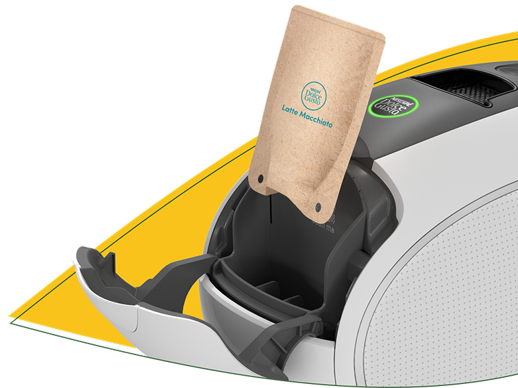 Cafetera NEO de Nescaf&eacute; Dolce Gusto con compartimentos separados para c&aacute;psulas y sobres compostables