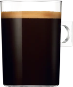Espresso Grande Intenso en taza de cristal