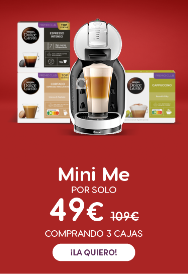 Promoción Mini Me y un set de cápsulas Promoción Mini Me y un set de cápsulas