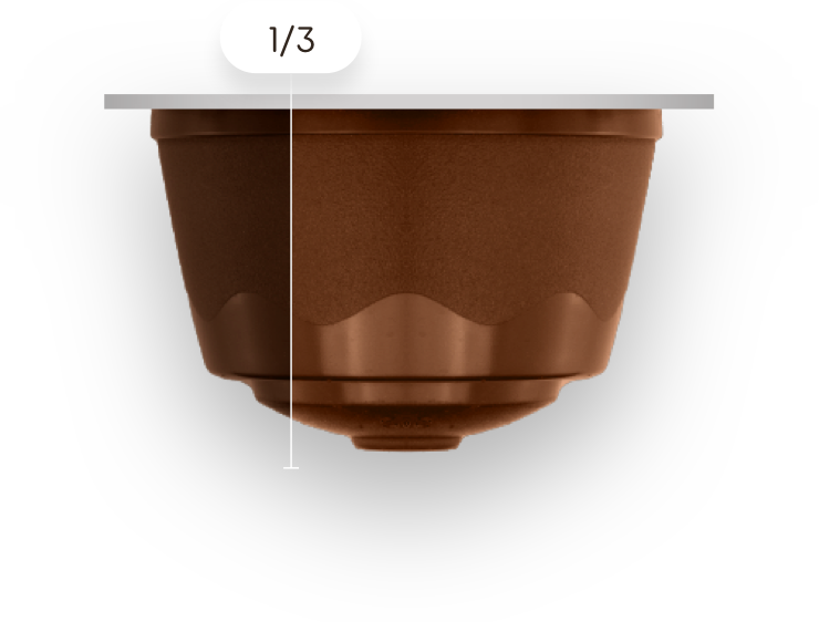 Plástico reciclado utilizado en cápsulas nescafé dolce gusto