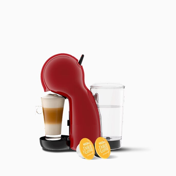Cafetera Piccolo roja