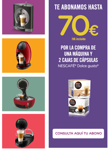 10 euros descuento dolce gusto