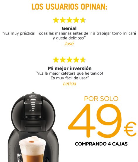 TU NUEVA MINI ME NESCAFÉ® Dolce Gusto®