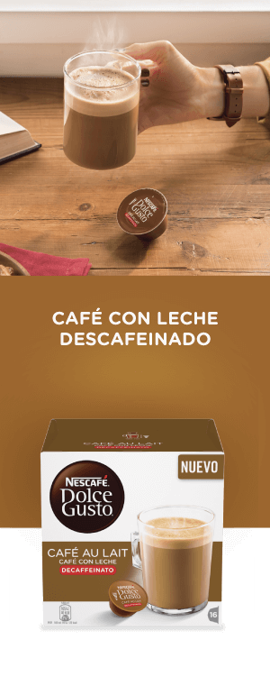 CAFÉ CON LECHE DESCAFEINADO