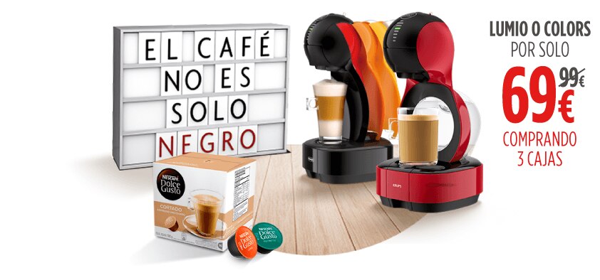 LUMIO O COLORS POR SOLO 69€ COMPRANDO 3 CAJAS