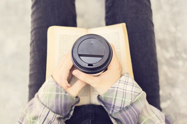 Taza de café para llevar Taza de café para llevar