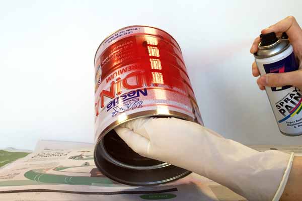 Pinta el bote para cápsulas Pinta el bote para cápsulas