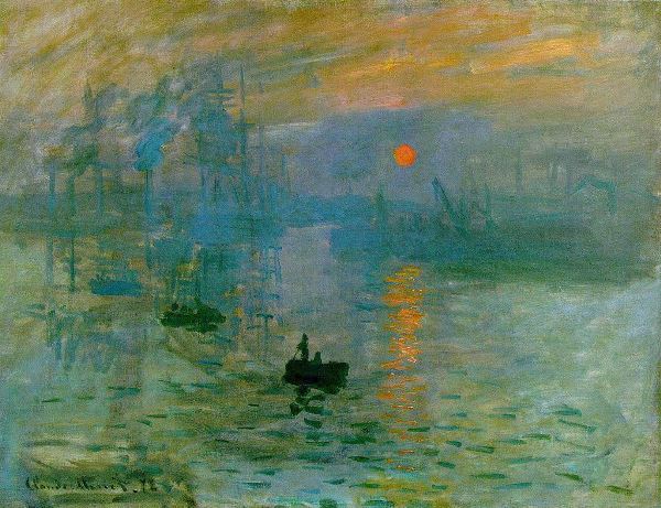 Arte y naturaleza según los impresionistas Impresión, sol naciente de Claude Monet